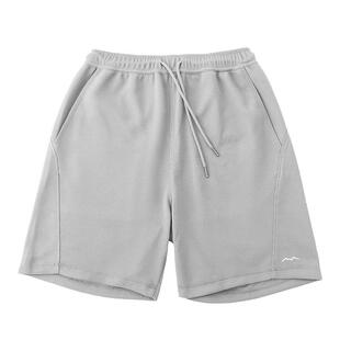 BENPANDA 2025夏季新款华夫格短裤男宽松工装运动休闲弯刀五分裤