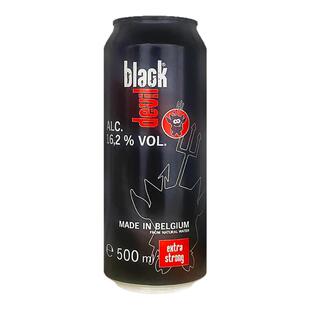 比利时原装进口黑魔高浓度16.2度强劲烈性拉格啤酒500mL*24罐