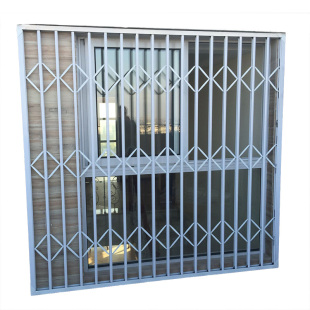 上海定做铝合金推拉防盗窗 新款儿童安全防护栏拉闸门 包测量安装