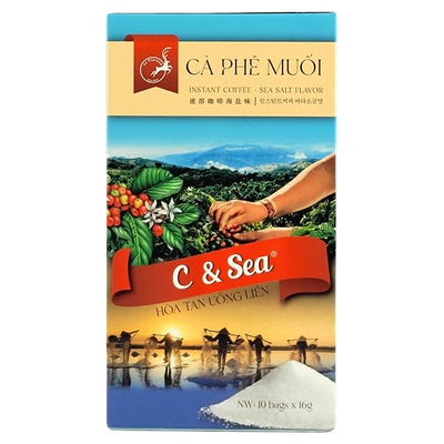 速溶海盐咖啡咸奶油味越南浓香