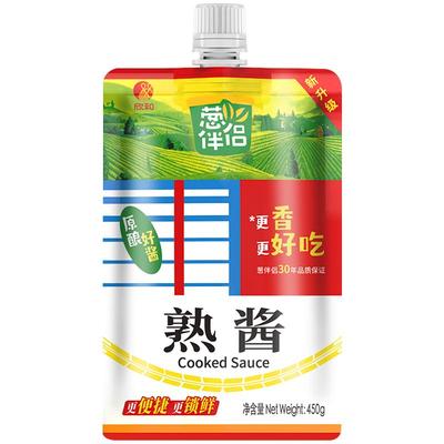 葱伴侣熟酱450g便捷挤挤装