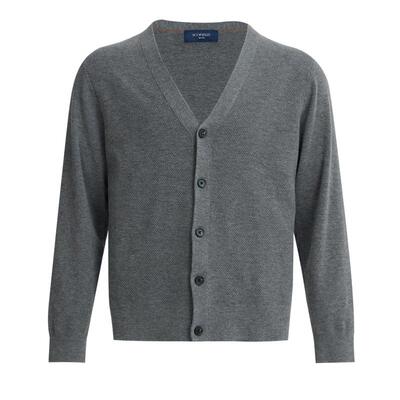 SCOFIELD男士V领针织开衫