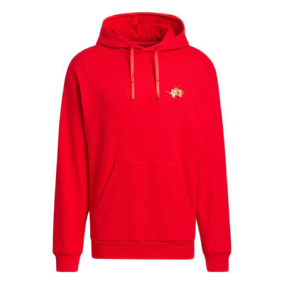 阿迪达斯龙年CNY连帽卫衣套头