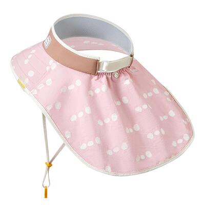 柠檬宝宝儿童防晒帽空顶大帽檐