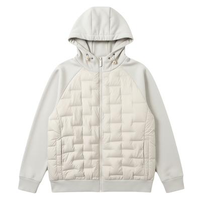 恒源祥轻薄羽绒服连帽保暖外套男