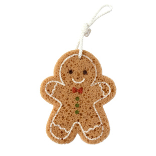 意大利进口martinispa玛尔缇妮姜饼人沐浴绵搓澡洗澡海绵沐浴球