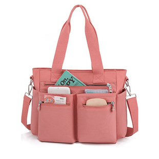 手提袋女文件大容量包包出门女士公文包轻便职业上班工作教师女包