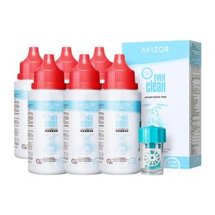 avizor优卓优可伶双氧水60ml*6瓶RGP硬性护理液角膜塑形OK镜优润