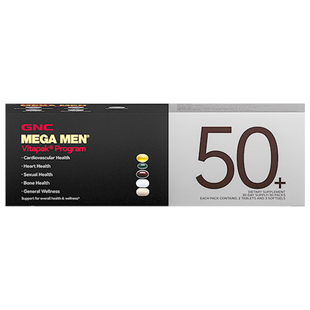 GNC健安喜每日营养包男性复合维生素B族多种综合矿物质片50岁辅酶