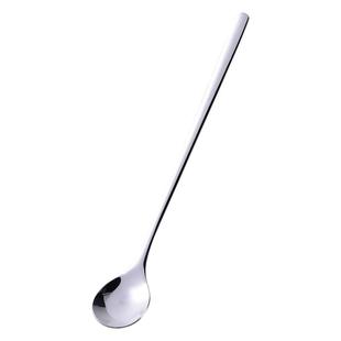 长柄咖啡勺家用304不锈钢精致小勺子杯子用调羹牛奶搅拌棒搅拌勺