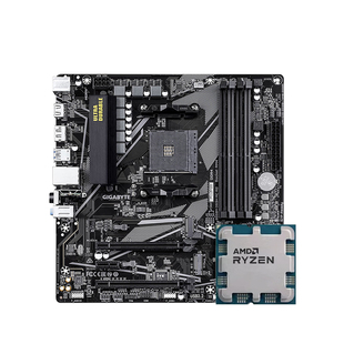 AMD R5 5500X3D 5600 5600GT R7 5700X 搭 技嘉B550M 主板CPU套装