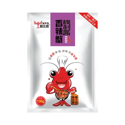 晓飞歌香辣蟹调料130g
