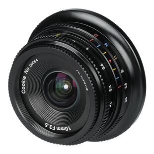 七工匠10mm F3.5超广角饼干人像泛焦镜头适用M43索尼e富士尼康z口
