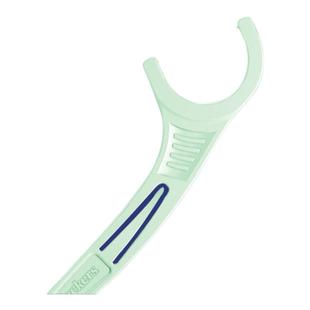 美国进口plackers牙线棒超细滑圆线薄荷味洁牙线一次性剔牙签家庭