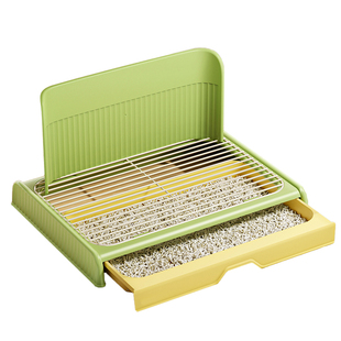 狗厕所抽屉式小型犬中型犬狗狗专用防踩屎尿盆宠物小狗用网架砂盆