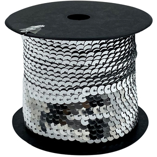 6mm亮片条手工DIY镭射亮片花边服装辅料连线珠光亮片珠舞台配饰品