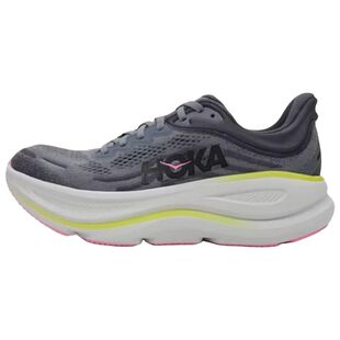 【荐】HOKA ONE ONE Bondi 9 舒适柔软耐磨 低帮跑步鞋 女款 灰色