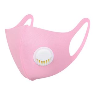 呼吸阀口罩男女防尘带呼吸阀秋冬保暖口罩3d立体黑色时尚