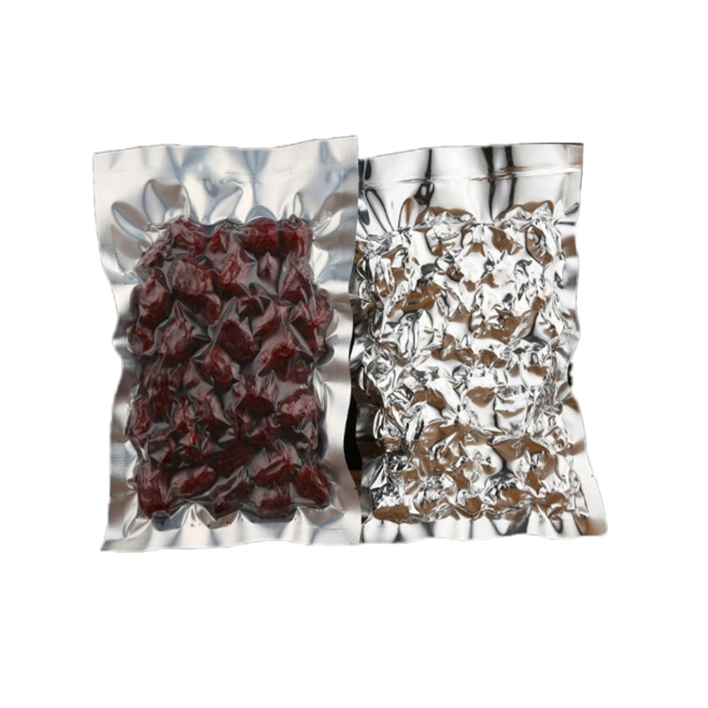 100个特厚24丝阴阳铝箔袋24*36半透明铝箔袋包装袋食品真空包装袋