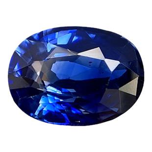 LB7天然蓝宝石T1皇家蓝矢车菊裸石戒面时尚18K金镶嵌戒指吊坠特价