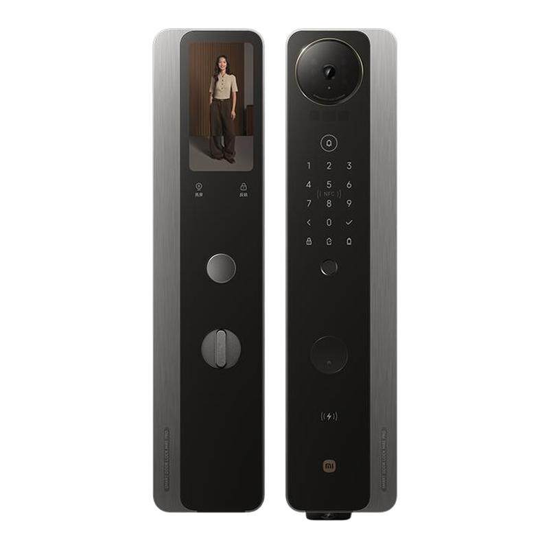 小米智能门锁M40Pro双摄全景猫眼 AI 掌静脉识别智能门锁官方正品