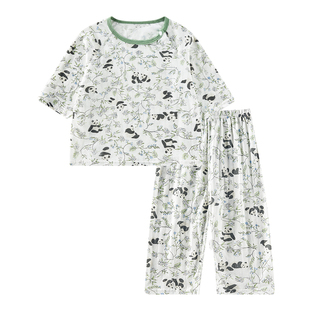 【所有女生直播间】欧孕儿童睡衣夏季新款纯棉男孩女童宝宝家居服