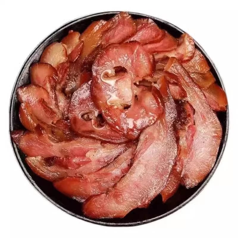 腊肉正宗四川味土特产烟熏猪头肉整个腊猪脸猪拱嘴农家自制咸猪头