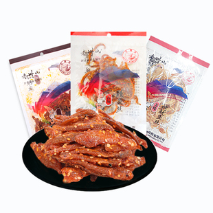 老州山沙丁鱼鳗鱼丝鱿鱼丝银鱼肉丝黄花鱼鱿鱼丝网红休闲食品80g