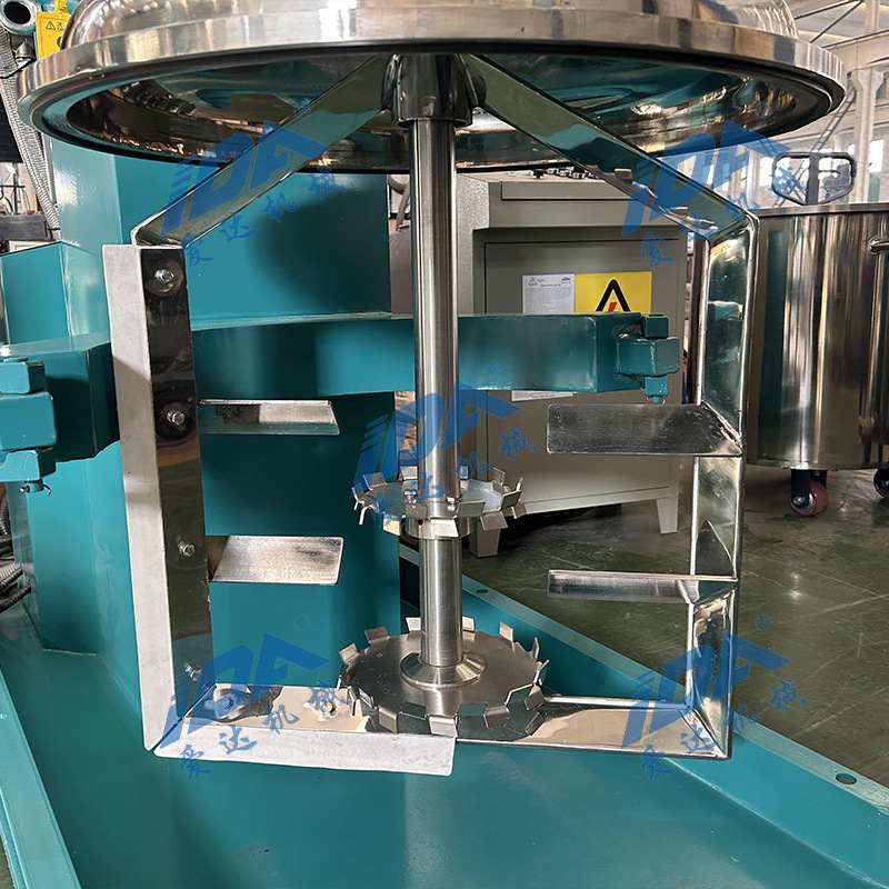 加热定时温控焊锡膏有机硅材料硅油同心双轴真空分散搅拌机