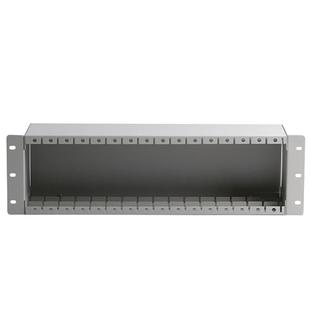 蓝邮3U4U插拔式机壳光分路器插片箱机架式机箱插片式光分路器机框19寸机柜分光器插拔光缆配线架机箱单元子框