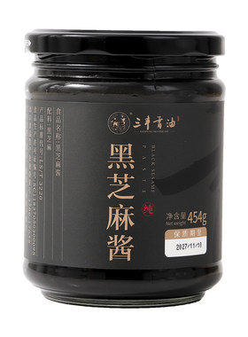 山东三丰香油黑芝麻酱蘸料夹面包