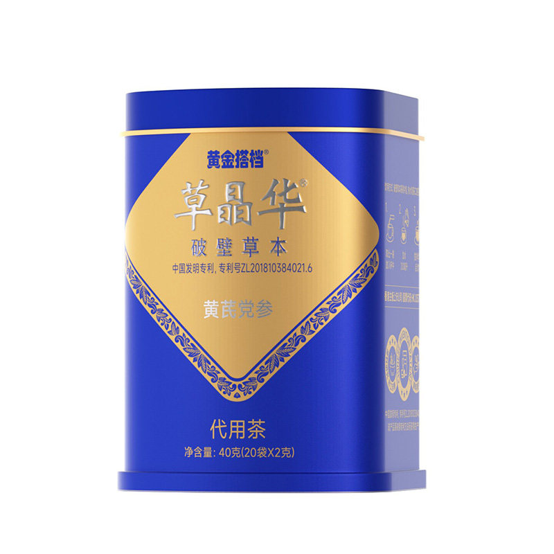 草晶华正品破壁黄芪党参养生茶
