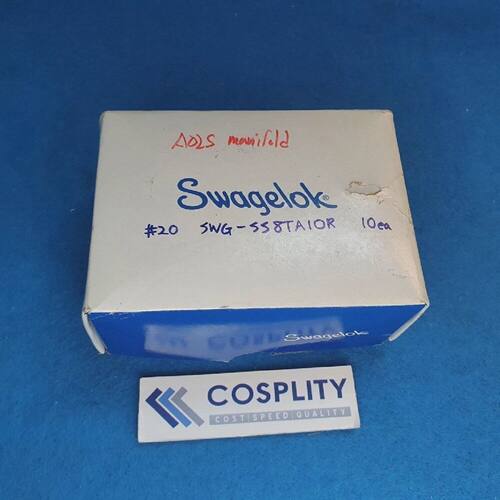SWAGELOK SS8TA1OR TUBE FITTING MALE TUBE ADAPTER LOT OF 10