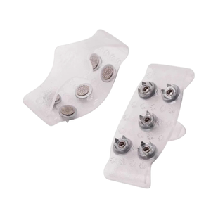 户外冰爪防滑鞋套隐形五齿透明儿童雪地鞋钉链冬下雪天鞋底贴神器