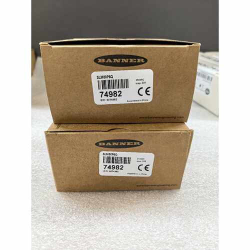溢价-BANNER邦纳超声波传感器 SLM80P6Q