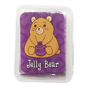 GEDDES趣味可塑橡皮软像皮18种可爱图案卡通动物贴纸盒装儿童香味橡皮擦幼儿园小学生创意奖品可素描绘画