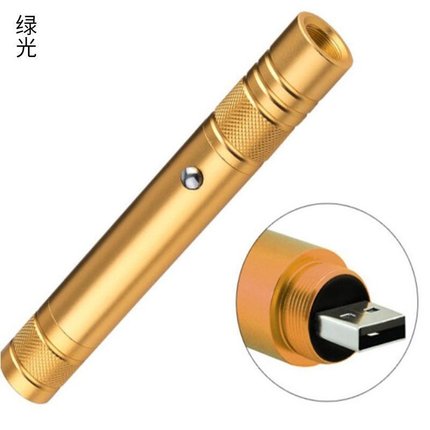 跨境批发710激光手电筒售楼沙盘出驾校充电笔指示射教学USB笔远射
