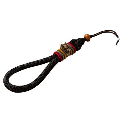 纯银十二生肖手机链手腕款防摔