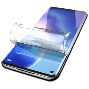 柠乐适用opporeno5pro钢化水凝膜reno5k手机全屏por+5g曲面k5g防摔oppo软膜opopreno保护opooreno55贴膜pr0十