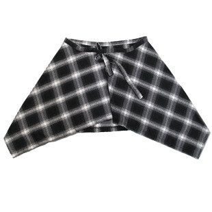 秋冬季高街下摆男假格子衬衫腰部系带女裙装饰腰带裤子配饰嘻哈潮