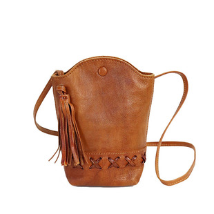 小众设计感包包新款百搭复古牛皮森系斜挎包小型迷你真皮手机包女