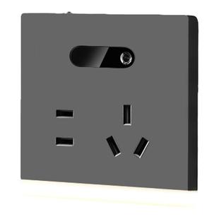 公牛人体感应灯地脚灯踢脚灯小夜灯插座入户门卧室过道起夜楼梯灯