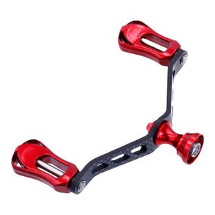 达瓦纺车轮双摇臂改装飞鸽21g碳素摇把FUEGO蜘蛛luvias火蜥蜴配件