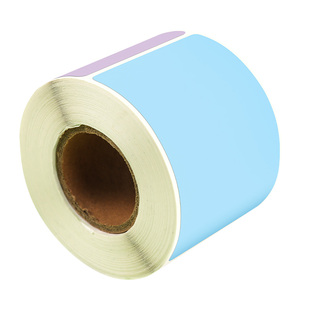 彩色防水防油自粘易撕不留胶标签贴纸大号便利贴便签纸取件码食物食品分类标记索引贴标签纸可粘贴手写记号贴