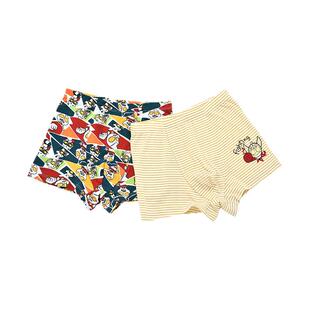 威奇猫儿童男童内裤平角裤四角裤莫代尔凹凸曼