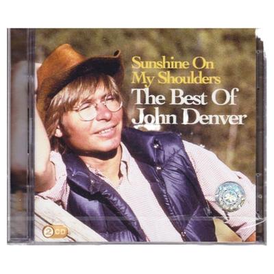 原装进口 约翰丹佛John Denver阳光照在我肩上 欧版2CD  民谣唱片