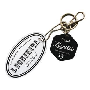 LEONIKITA 亚克力美式复古旅店钥匙牌包包挂饰motel keychain