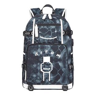 2025新款我的世界MC书包男小学生初中生大容量男孩dream周边背包