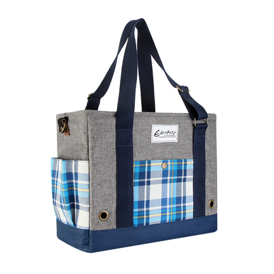 手提包便携包宜德士宠物包格子款