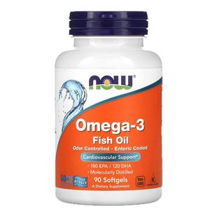 NOW Foods omega-3 鱼油高浓度大脑优护强韧血管
